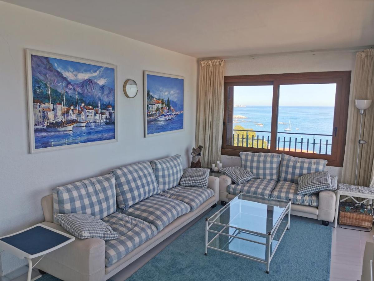 Spacious Seafront Apartment Platja d'Aro Exteriör bild